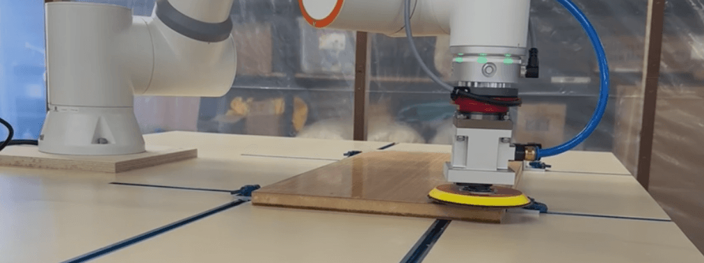 Wood Polishing Demonstration with Fairino FR5