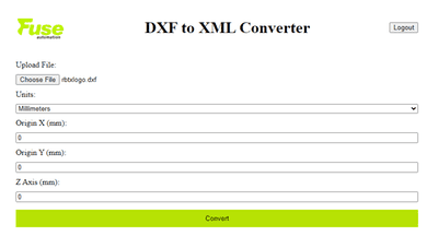 DXF to XML Converter