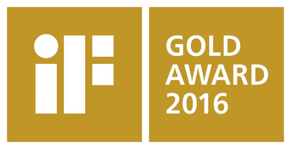 iF DESIGN AWARD Gold 2016