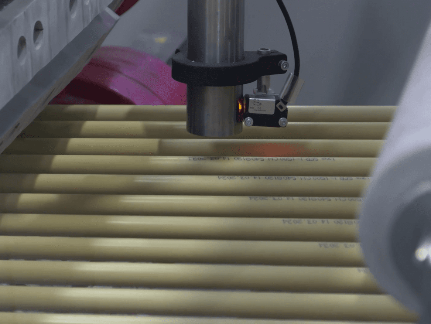 Printing of bar stock products