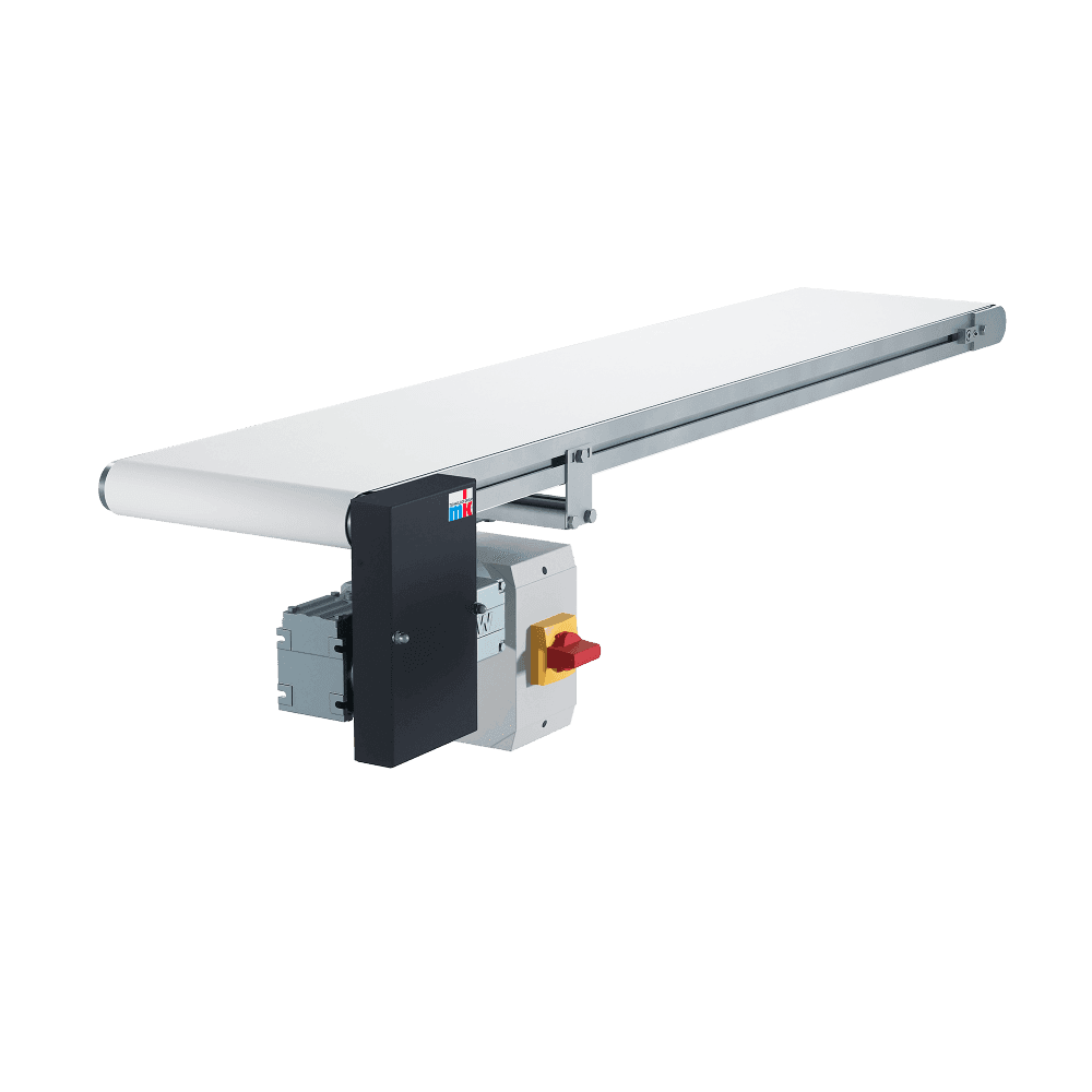 Belt Conveyor GUF-P 2000 with 90 W for lightweight and medium-weight parts, without control