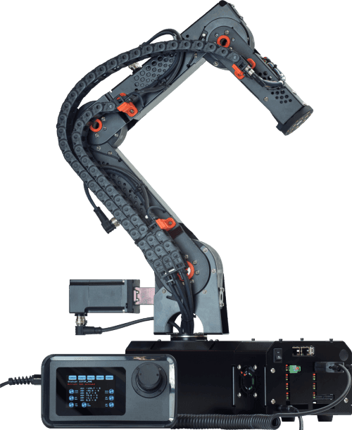 Robolink : contrôleur intégré, 5 degrés de liberté, portée de 680 mm