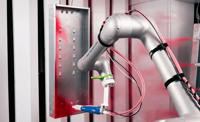 Hirebotics Cobot Painter powered by Beacon