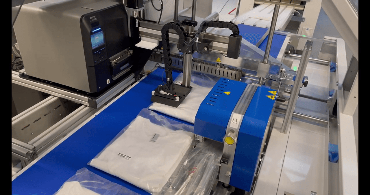 Automatischer Etikettendrucker