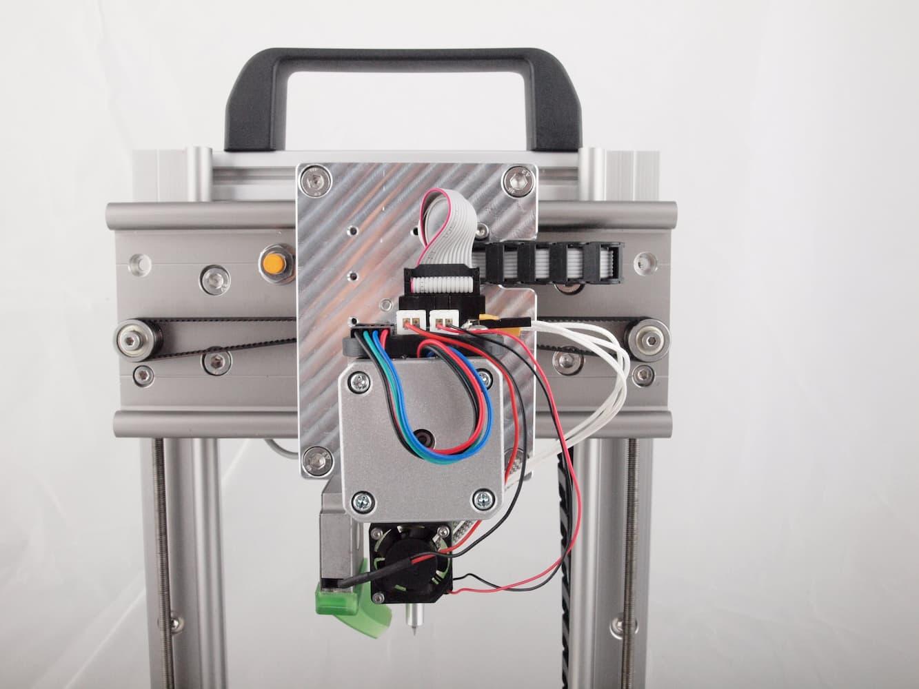 A compact, high-precision and silent 3D printer