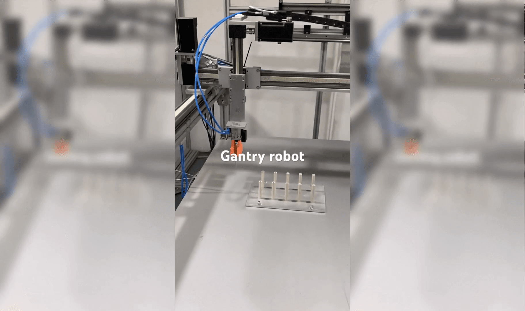 igus gantry robot for precise applications