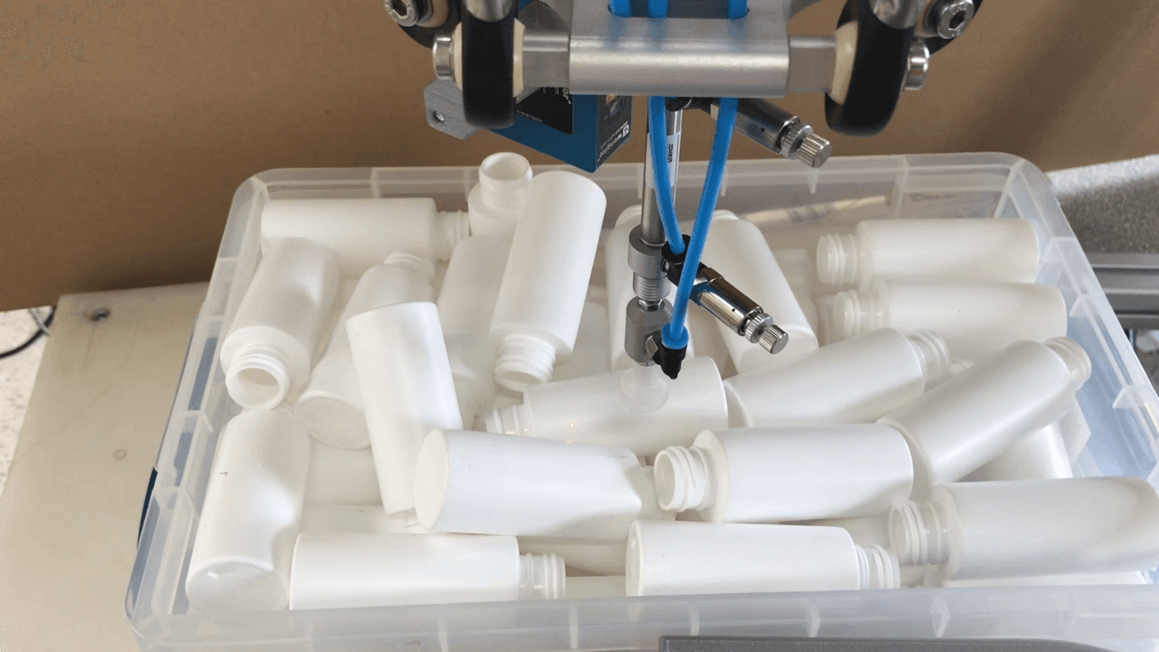 Abfüllanlage zur Verarbeitung von Kunststoffflaschen