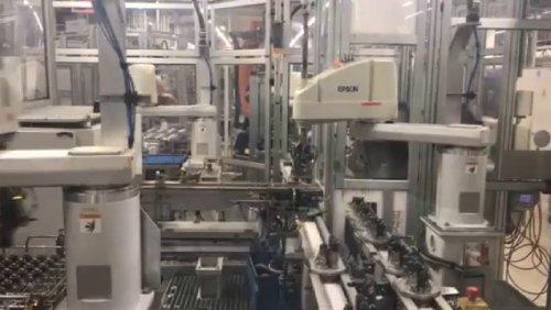 Automating the production with SCARA robots