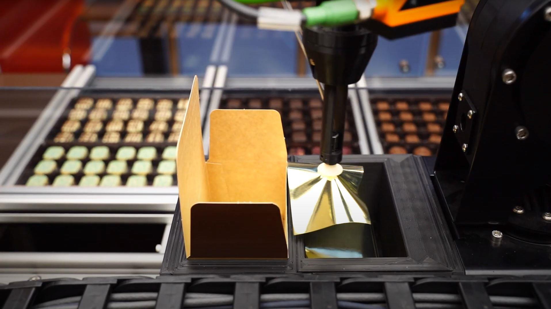 „ChocoMatic“ die automatische Pralinenausgabe
