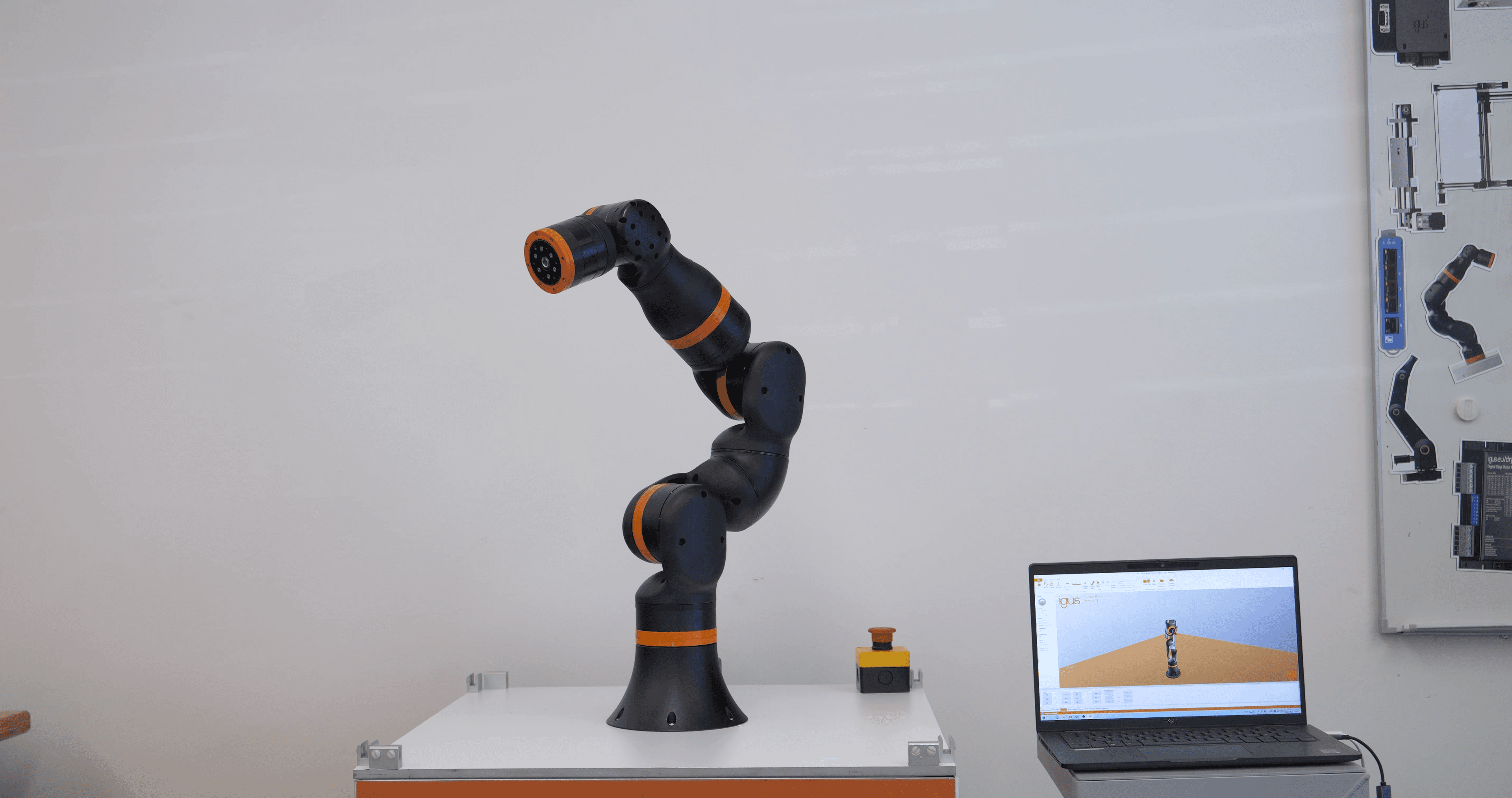ReBeL 6-axis robot pick and place accuracy test