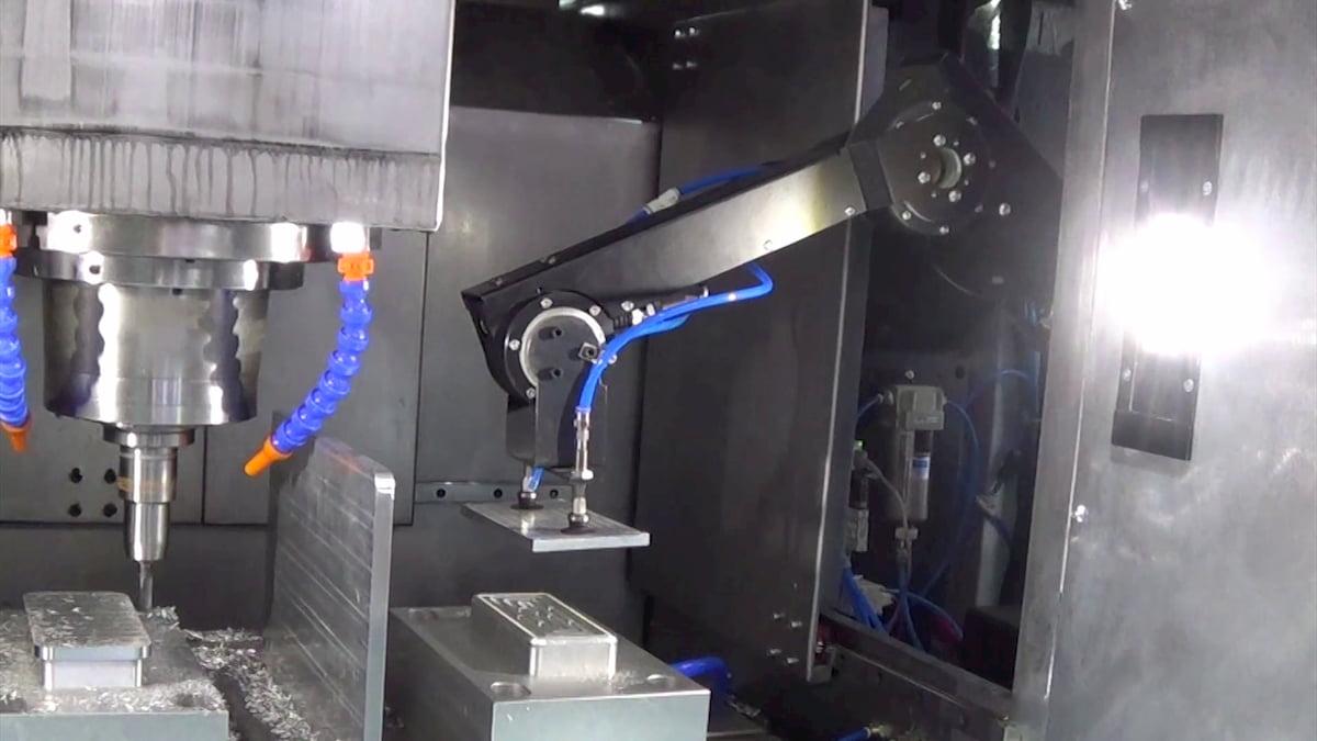 Automated machine tending